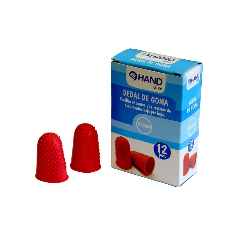 DEDAL DE GOMA 22 MM 12UNIS — Genérico