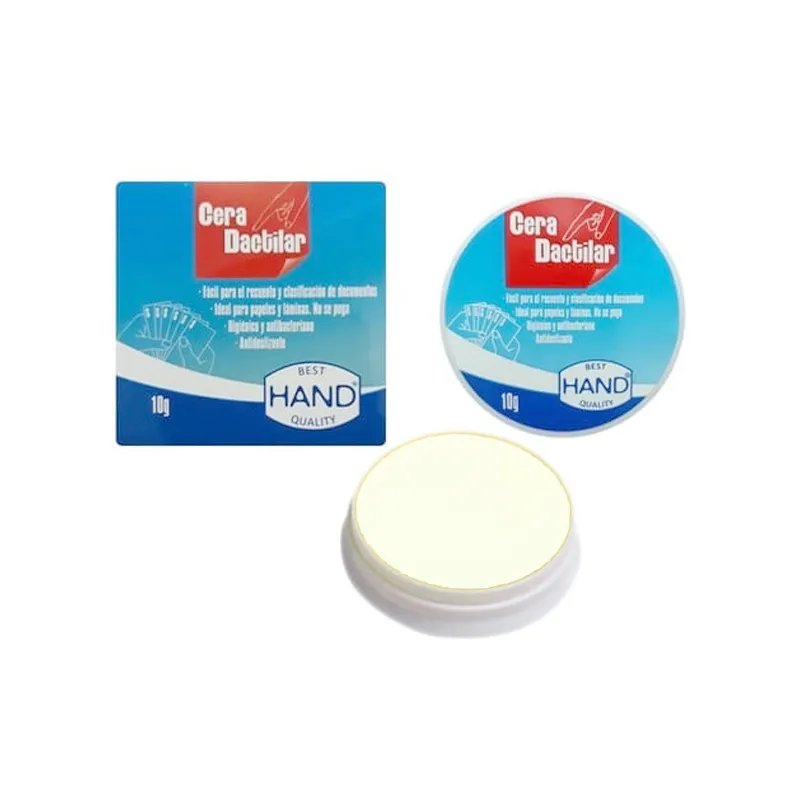 CERA DACTILAR HAND 20G BLANCA — Hand