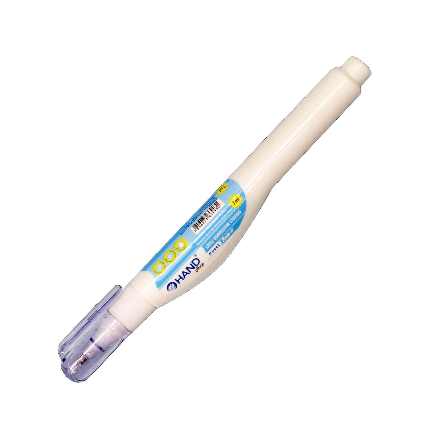 CORRECTOR LIQUIDO LAPIZ REDOIT 7ML HAND — Hand