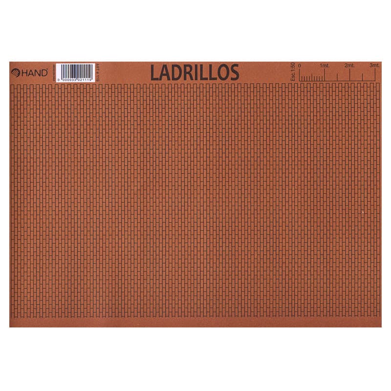 FORRO MAQUETA LADRILLOS CAFE HAND — Genérico
