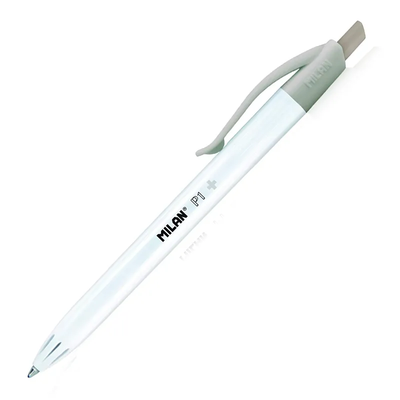 BOLIGRAFO ANTIBACTERIAL P1 NEGRO MILAN — Genérico