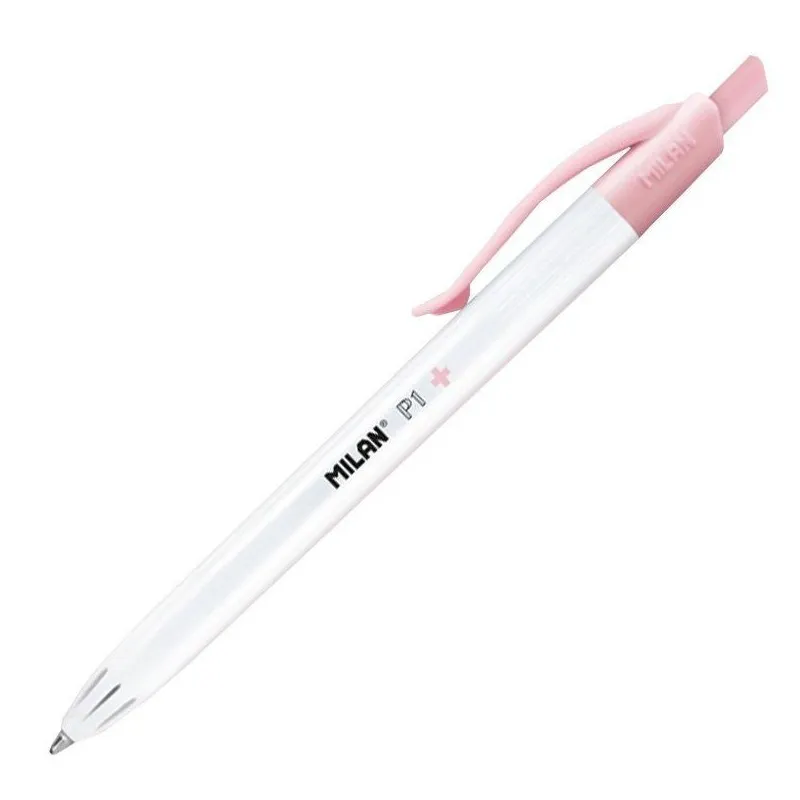 BOLIGRAFO ANTIBACTERIAL P1 ROJO MILAN — Genérico