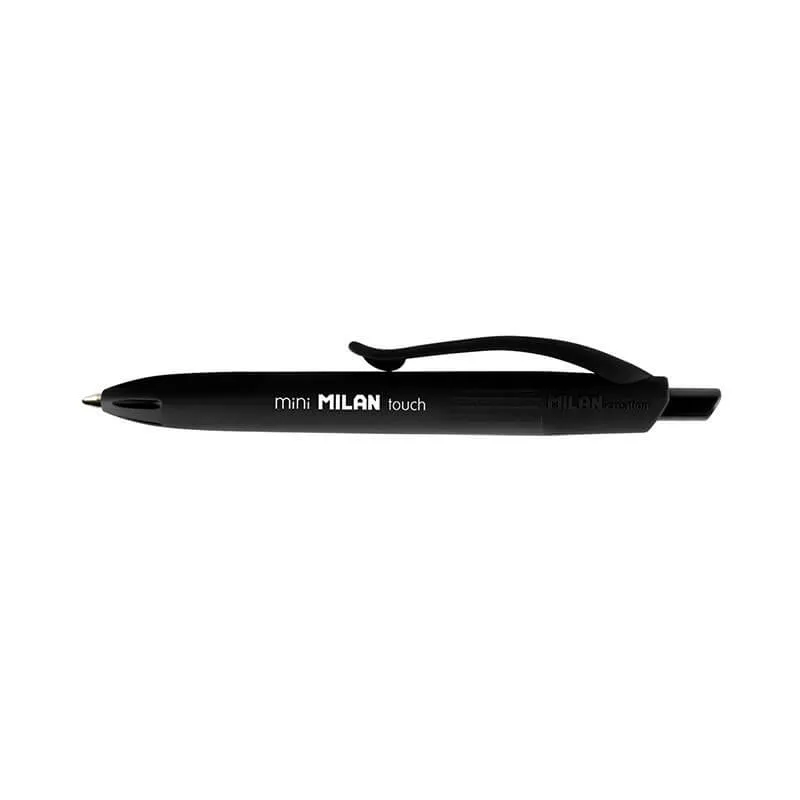 BOLIGRAFO 1MM MINI P1 TOUCH NEGRO MILAN — Genérico
