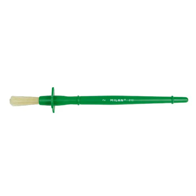 PINCEL REDONDO MANGO PLASTICO 18CM CERDAS 10X30MM MILAN — Milan