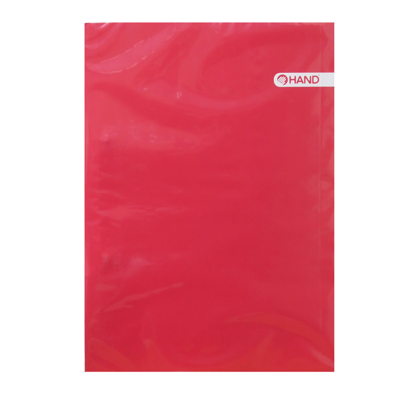 CARPETA PLASTIFICADA (OFICIO), ROJO — Hand