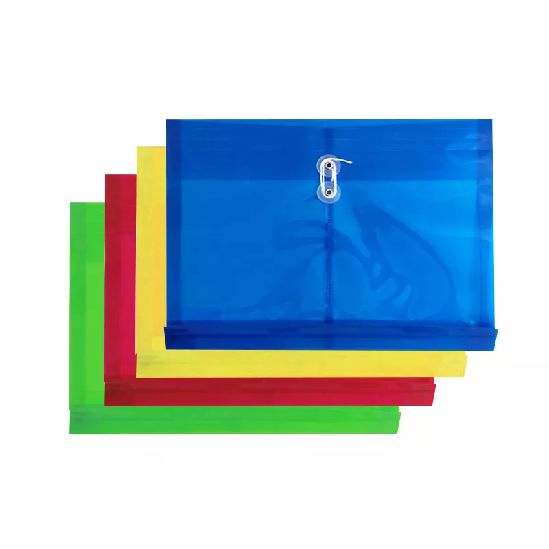 SOBRE PLASTICO  TRASLUCIDO, HORIZONTAL, OFICIO HAND — Hand