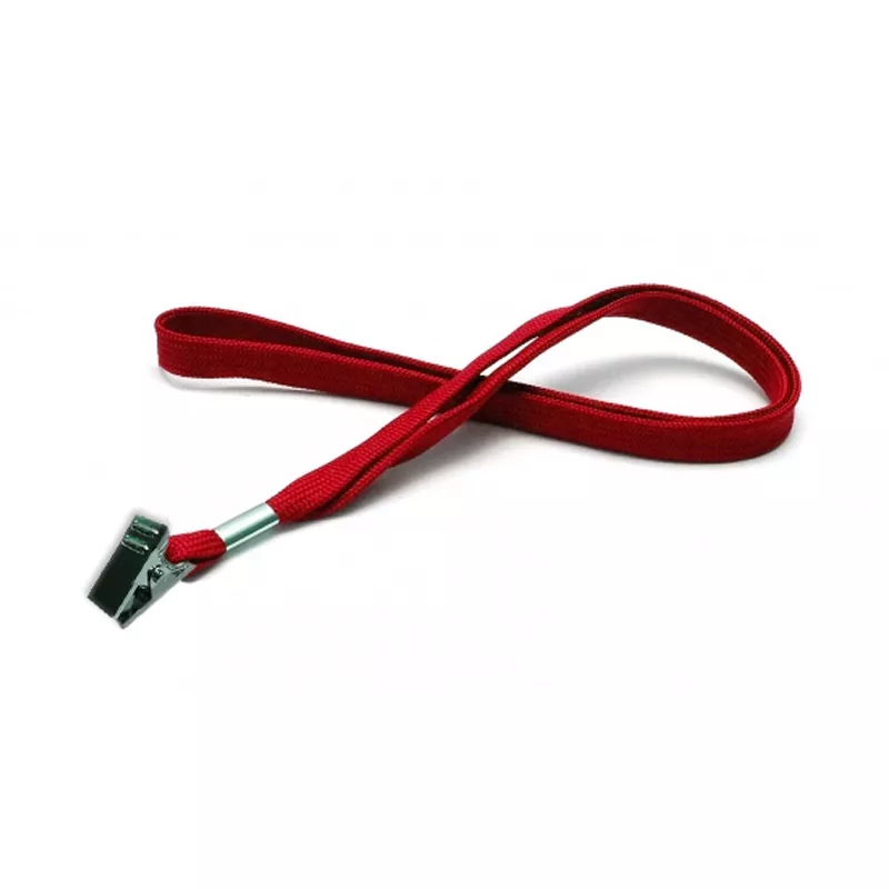 CINTA PORTA CREDENCIAL CON APRETADOR ROJO HAND — Hand
