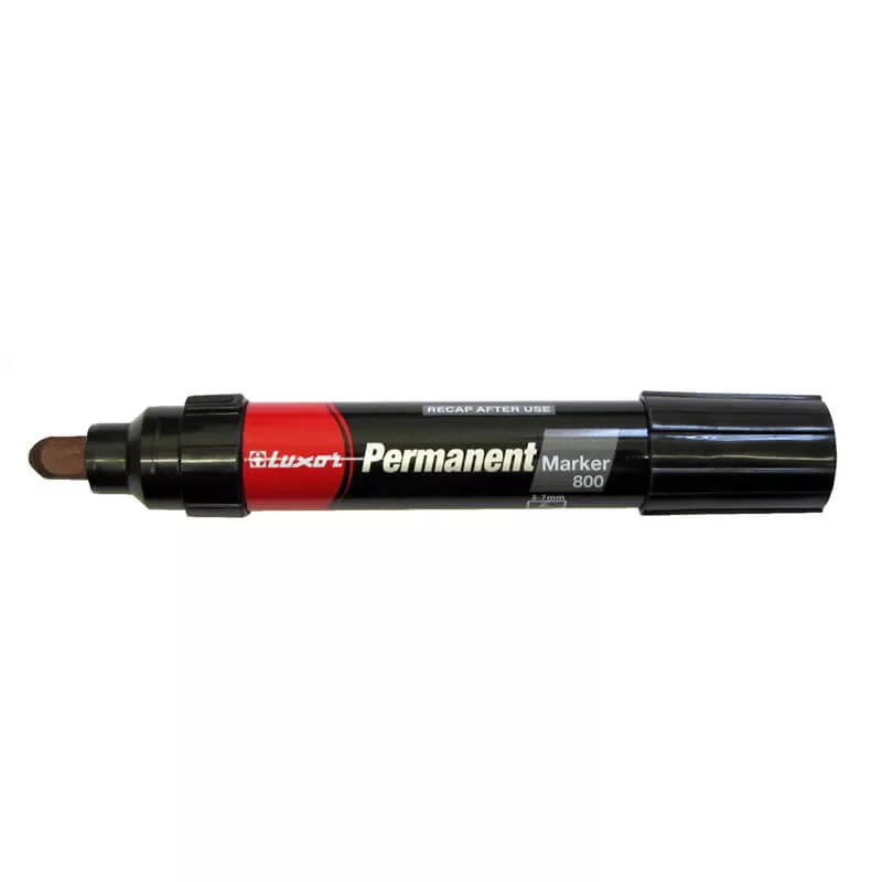 MARCADOR PERMANENTE JUMBO REDONDO NEGRO LUXOR — Luxor
