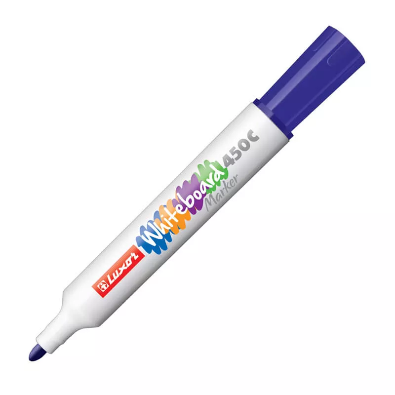 MARCADOR PIZARRA PARA REDONDA 450 AZUL LUXOR — Luxor