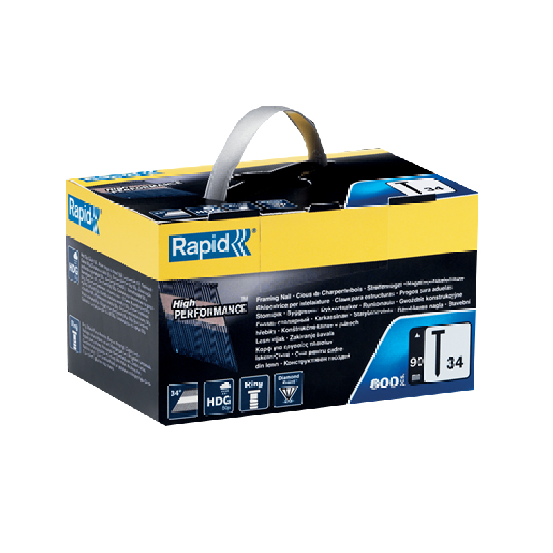 CLAVOS EXTERIOR HDG 34/90MM 800UN RAPID — Rapid