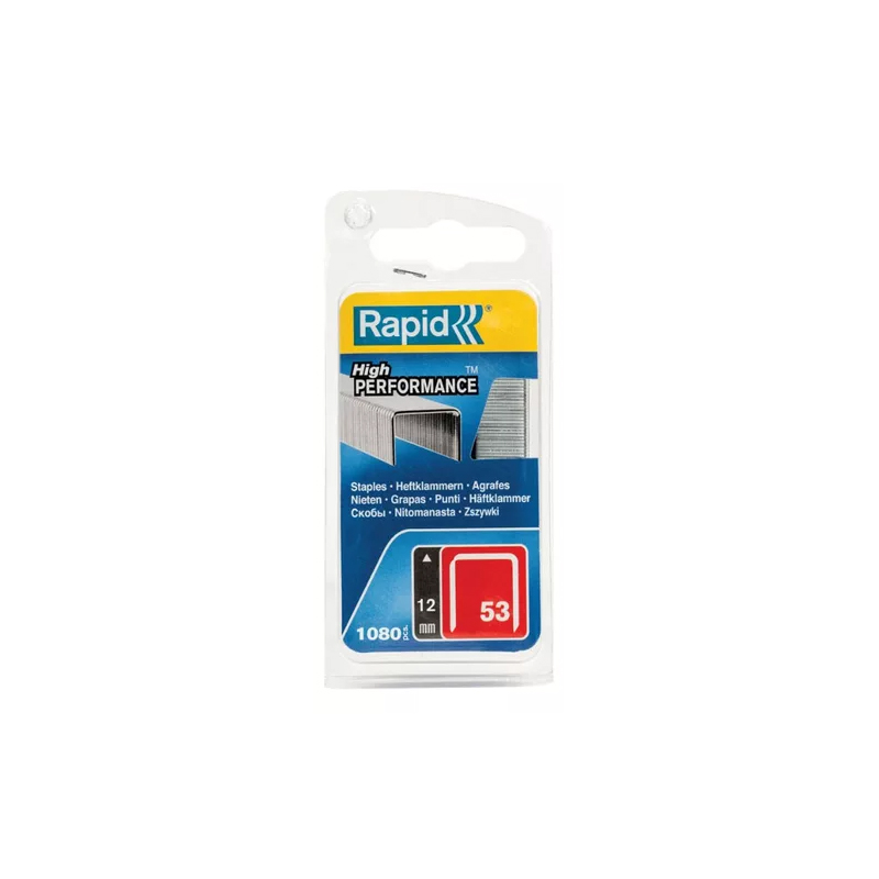 GRAPAS GALVANIZADAS 53/12 1080UNIS RAPID — Rapid