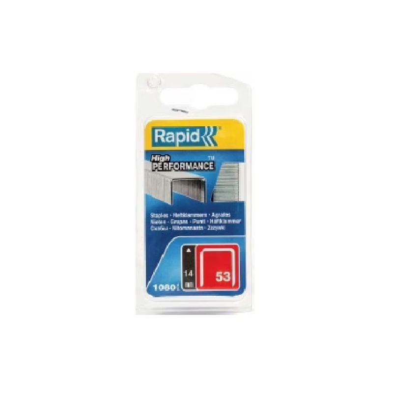 GRAPAS GALVANIZADAS 53/14 1080UNIS RAPID — Rapid