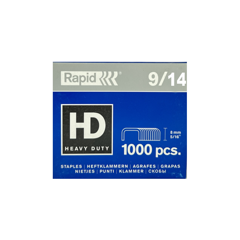GRAPAS GALV, 9/14MM, 1000UNIS RAPID — Genérico