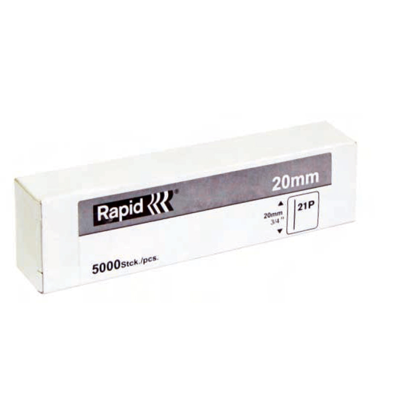 PUNTAS MINI GALVANIZADO 20MM DE 5000 RAPID — Genérico