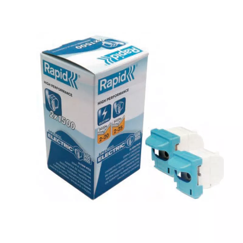 CASSETTE 2X1500 CORCHETES 5025 RAPID — Genérico