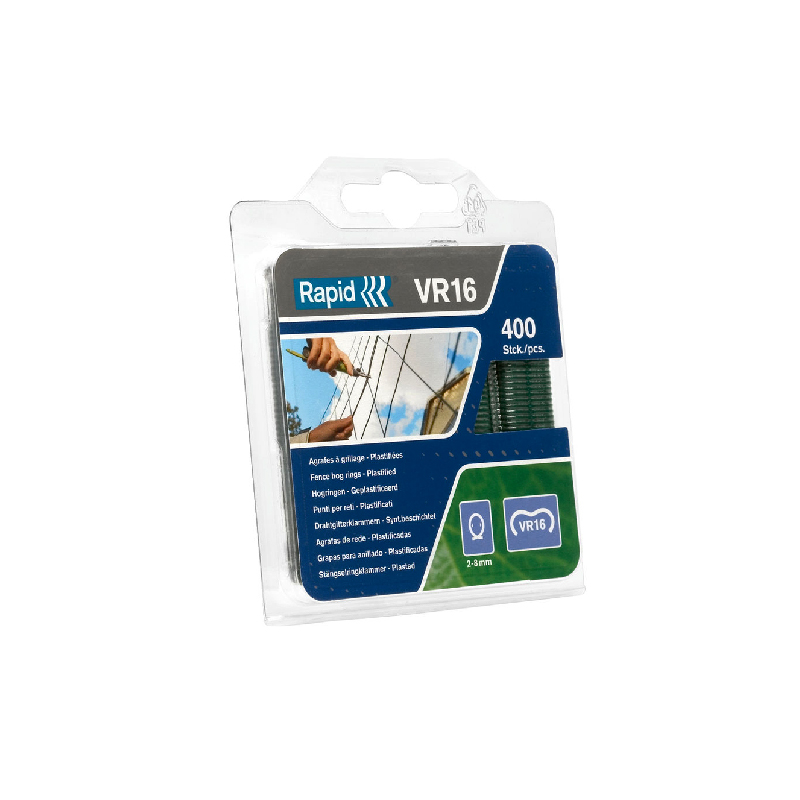 GRAPAS ANILLO GALVAN 2-8MM DE 400 RAPID — Rapid