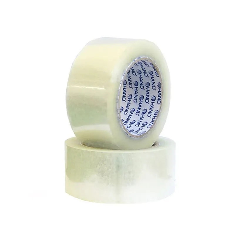 CINTA EMBALAJE TRANSPARENTE 50MIC 50MM 100MT HAND — Hand