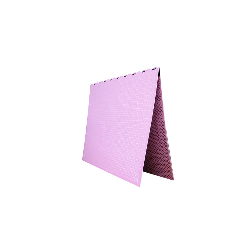 BASE DE CORTE 45X30CM 2MM A3 PLEGABLE ROSADO HAND — Hand