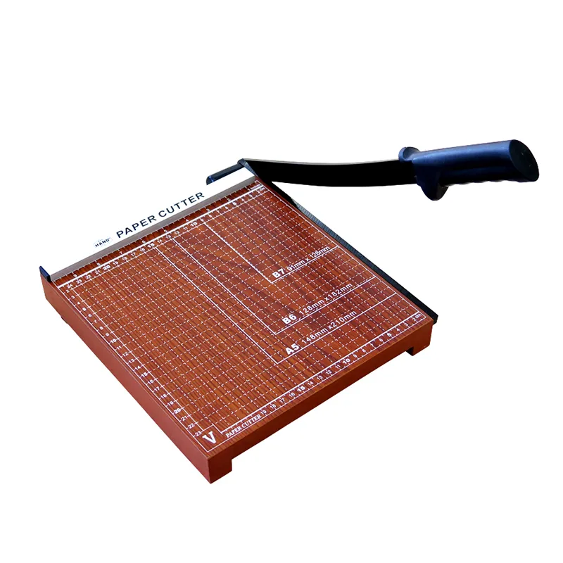 GUILLOTINA BASE MADERA 20X25CMS HAND — Hand