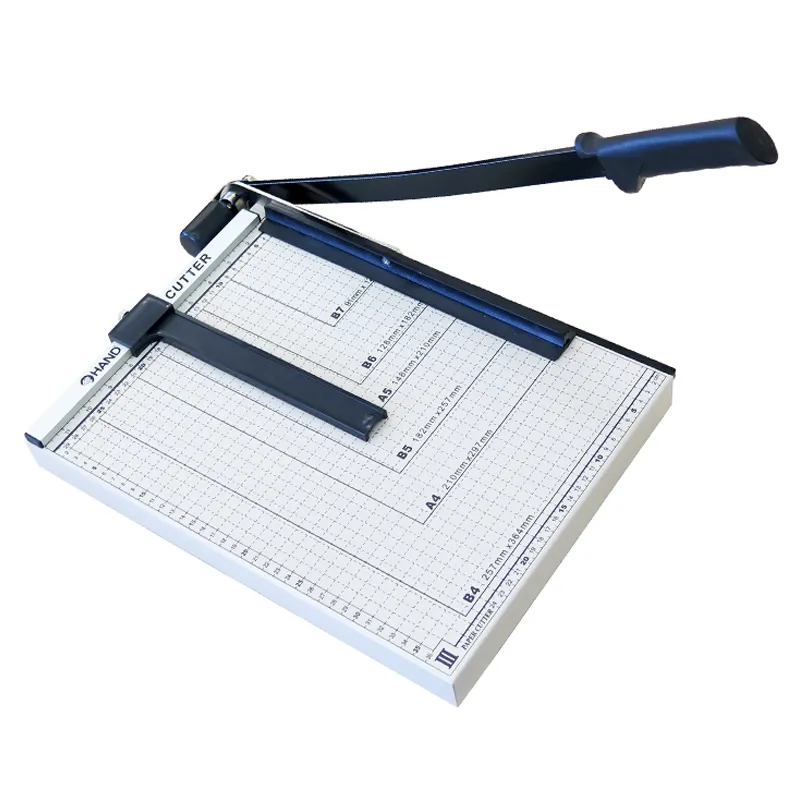 GUILLOTINA BASE METAL CON GUIA 30X38CMS HAND — Hand