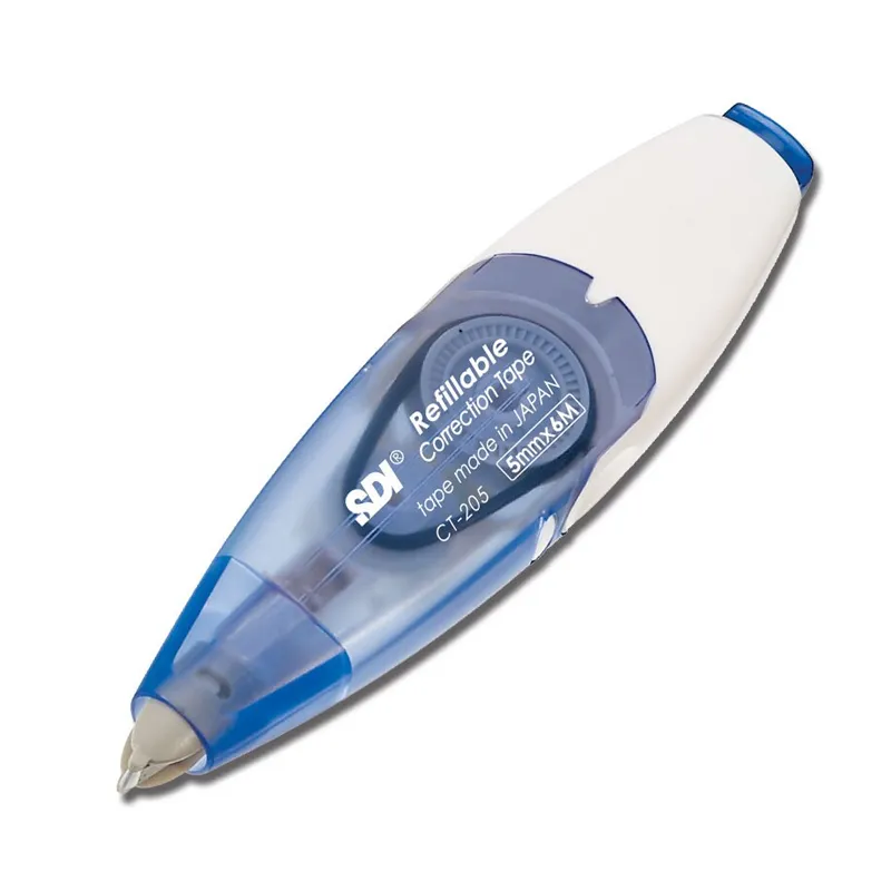 CINTA CORRECTORA 5MM X 6MT AZUL — SDI
