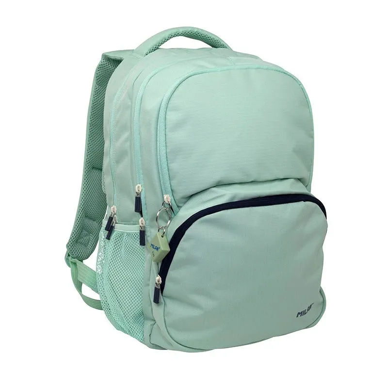 MOCHILA 4 CIERRES 25LTS VERDE 1918 MILAN — Milan
