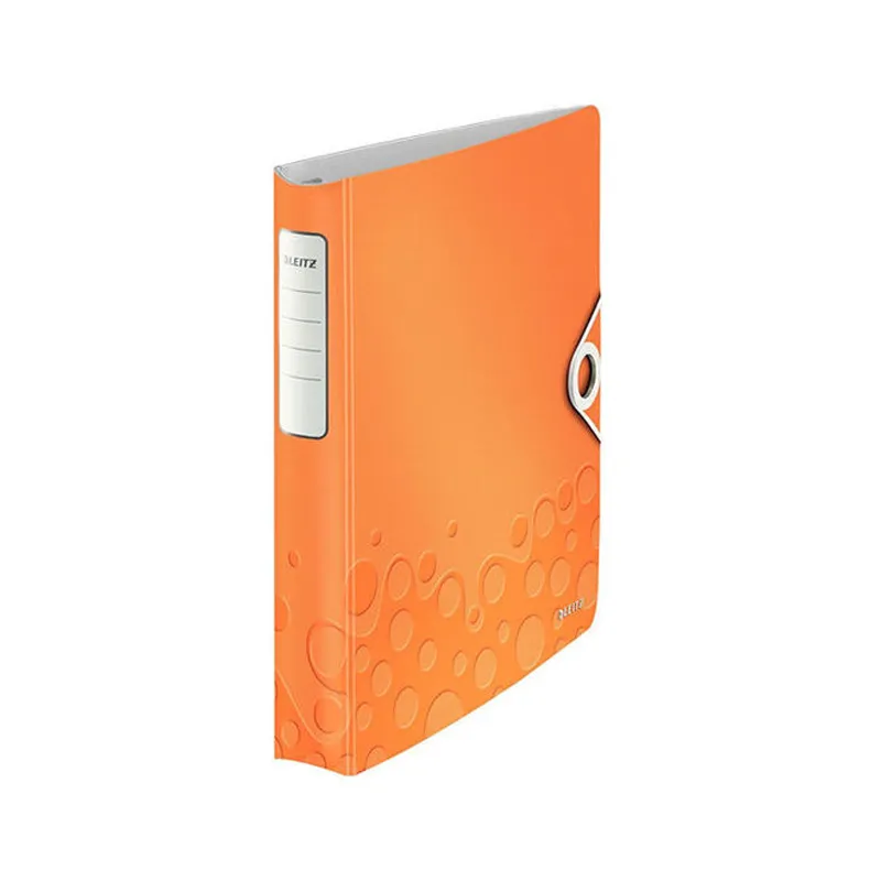 ARCHIVADOR PLASTICO .PALANCA A4 NARANJO BEBOP — Leitz