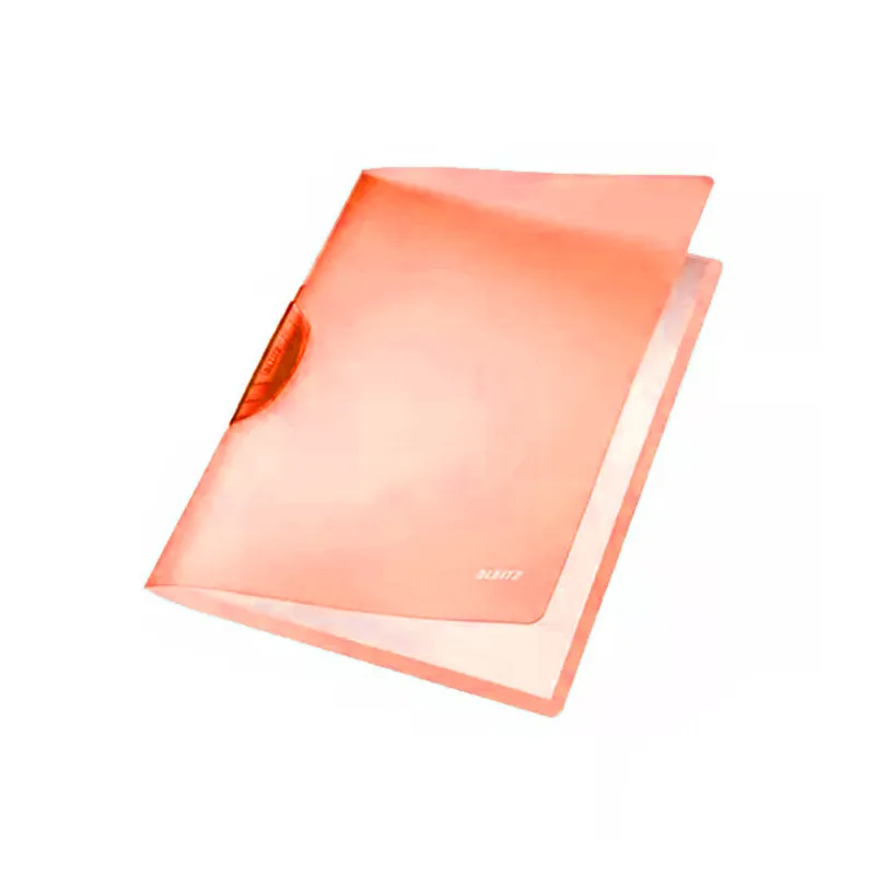 CARPETA PLASTICA CLIP 30HJS A4 LEITZ ROJO — Leitz