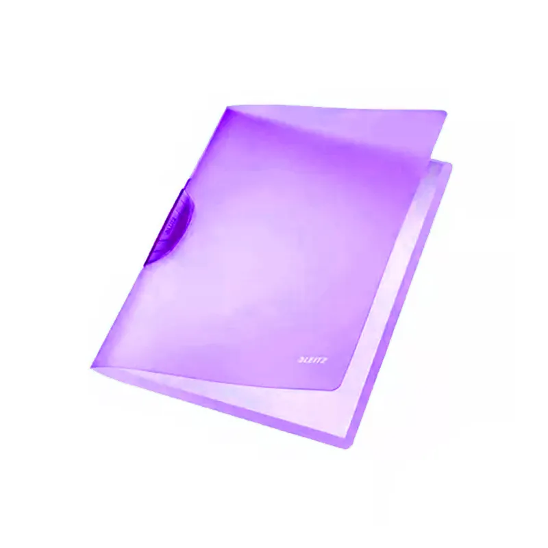 CARPETA PLASTICA CLIP 30HJS A4 LEITZ VIOLE — Leitz
