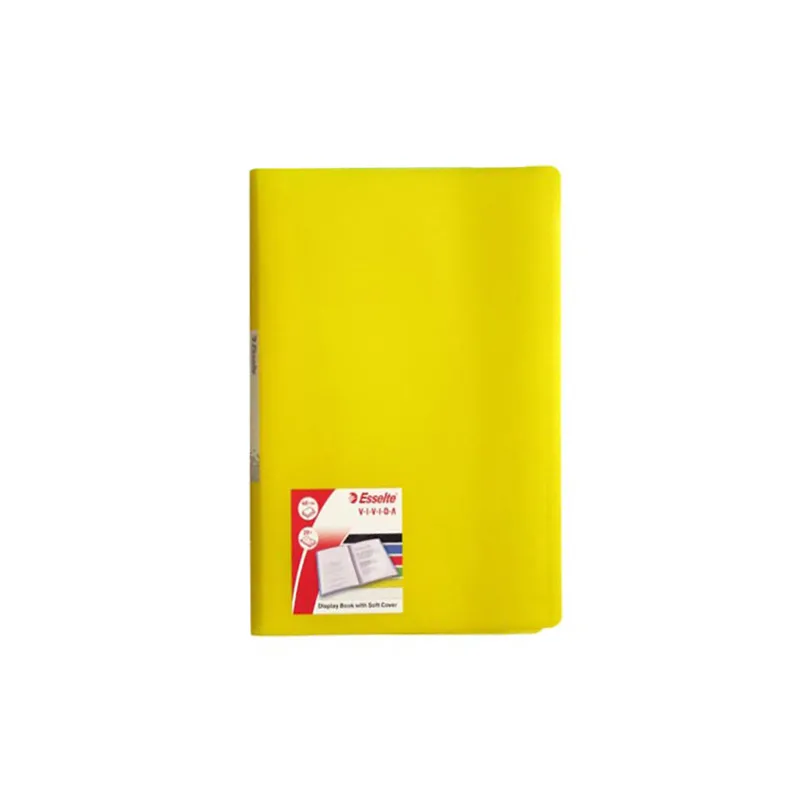 CARPETA PLASTICA 20 FUNDAS A4 ESSELTE AMAR — Esselte