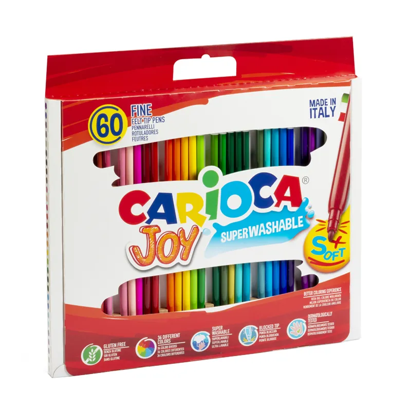 PLUMONES JOY 60 UNIDADES CARIOCA — Carioca