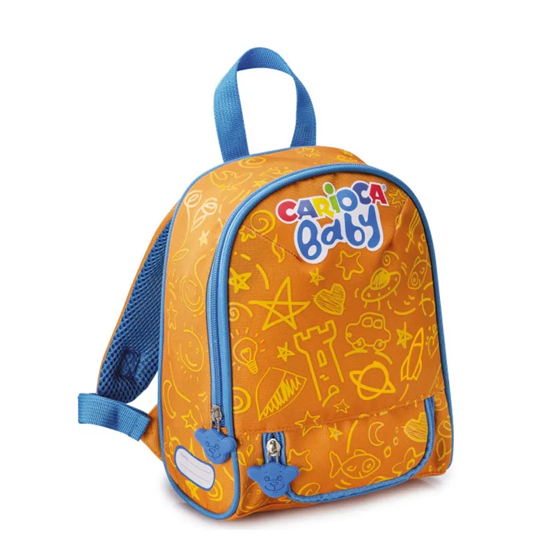 MOCHILA MINI BABY 6 PLUMONES 10 LAPICES CARIOCA — Carioca