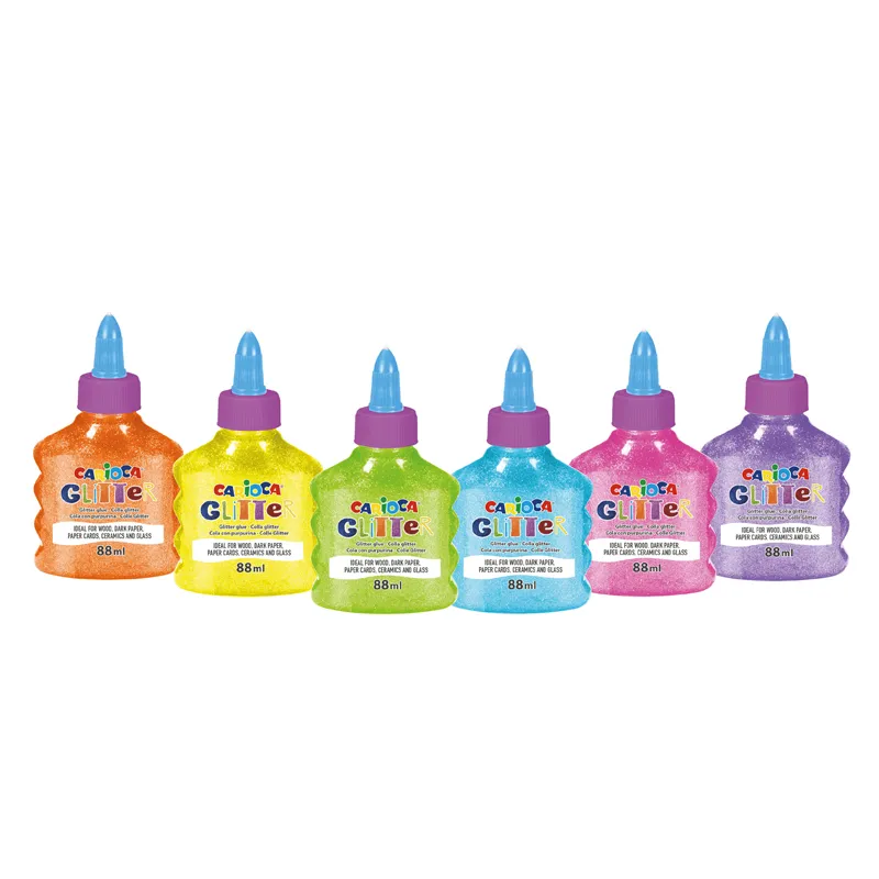 Imagen de COLA GLITTER 6 COLORES NEON