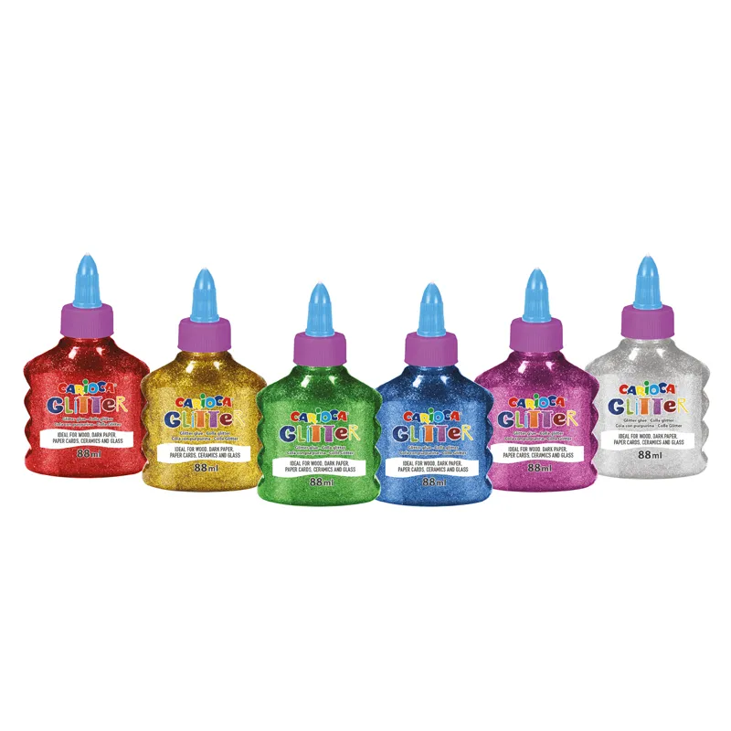 COLA GLITTER 88ML COLORES SPARK CARIOCA — Carioca