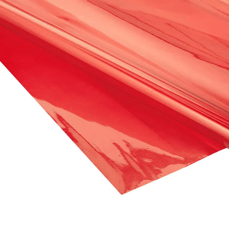 PAPEL CELOFAN 80X100CM 30GM ROJO — Hand