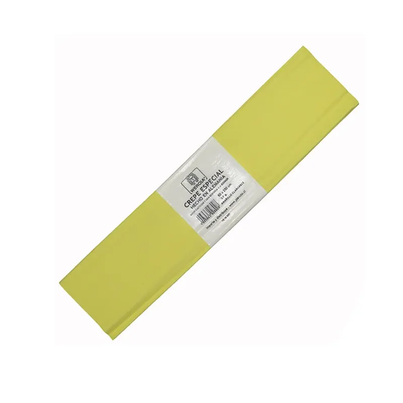 PAPEL CREPE WEROLA 50X250CM AMARILLO CLARO — Werola