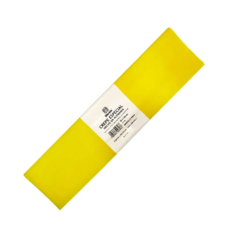 PAPEL CREPE WEROLA 50X250CM AMARILLO — Werola