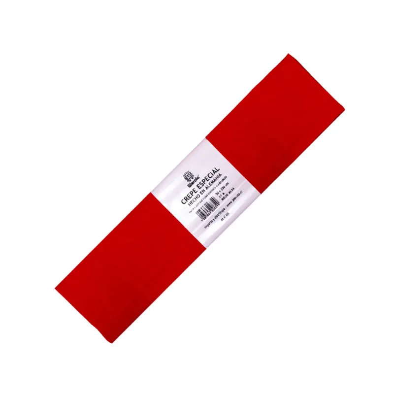 PAPEL CREPE WEROLA 50X250CM ROJO — Werola