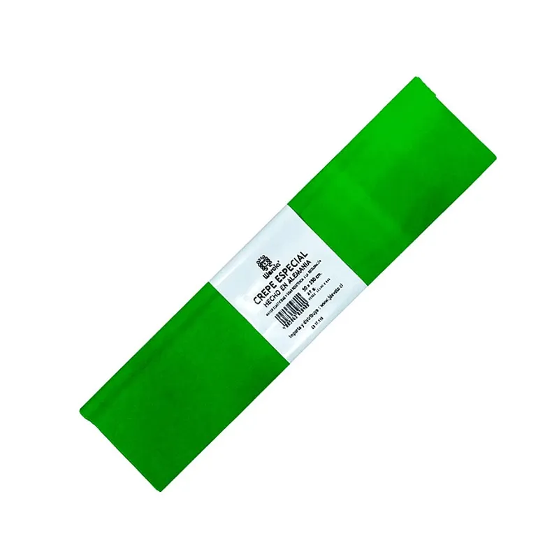 PAPEL CREPE WEROLA 50X250CM VERDE — Werola
