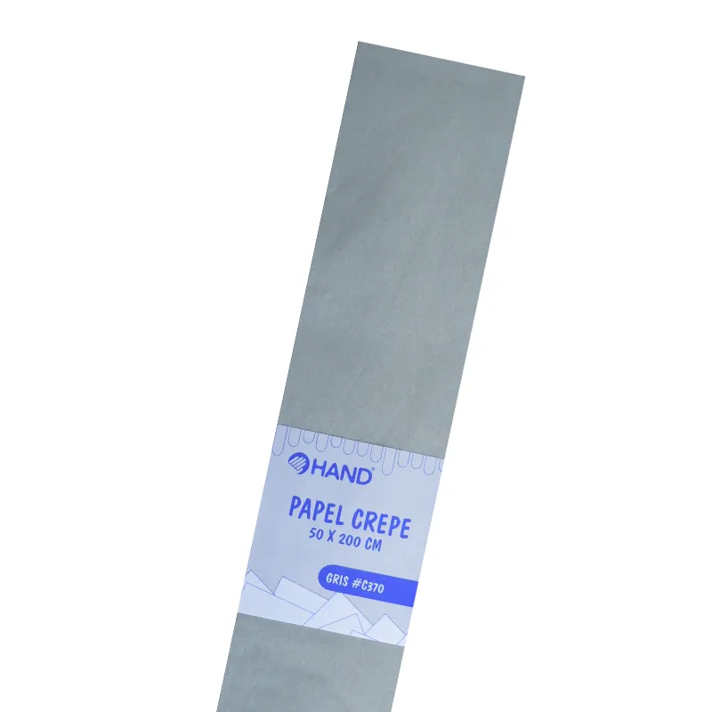 CREPE HAND 50X200CM 17GM GRIS — Hand