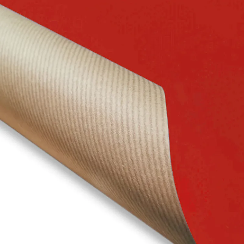 PAPEL KRAFT LINEADO 50X70CM 60GM ROJO OSCURO — Hand