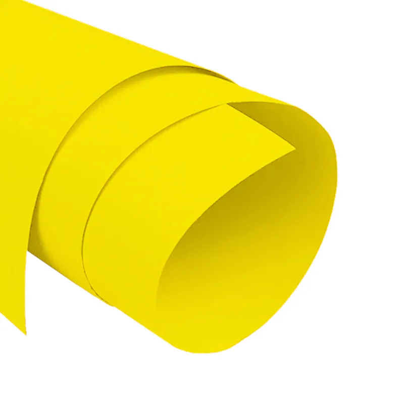 CARTULINA COLOR H9 54X77CM 140GM AMARILLO — Hand
