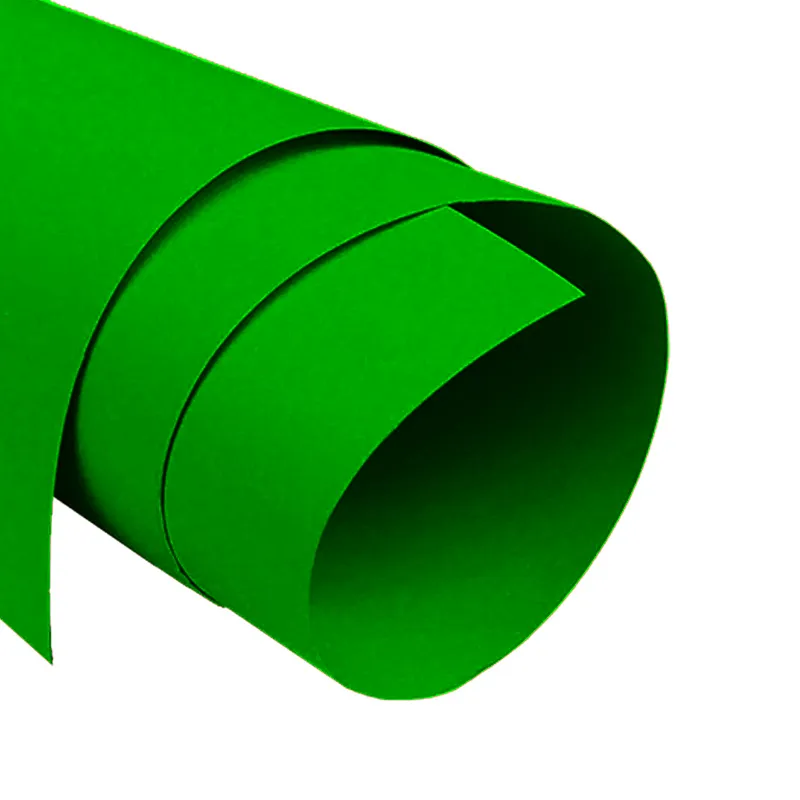 CARTULINA COLOR H9 54X77CM 140GM VERDE — Hand