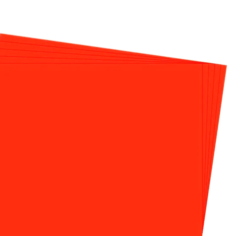 CARTON PINTADO 54X77CM 235MG ROJO — Hand