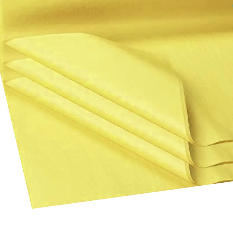 PAPEL SEDA 50X70CM WEROLA AMARILLO CLARO — Werola
