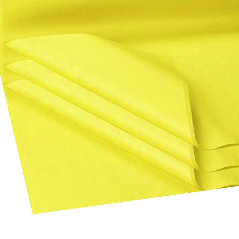 PAPEL SEDA 50X70CM WEROLA AMARILLO — Werola