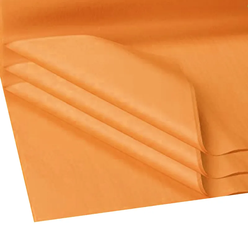 PAPEL SEDA 50X70CM WEROLA NARANJO CLARO — Werola