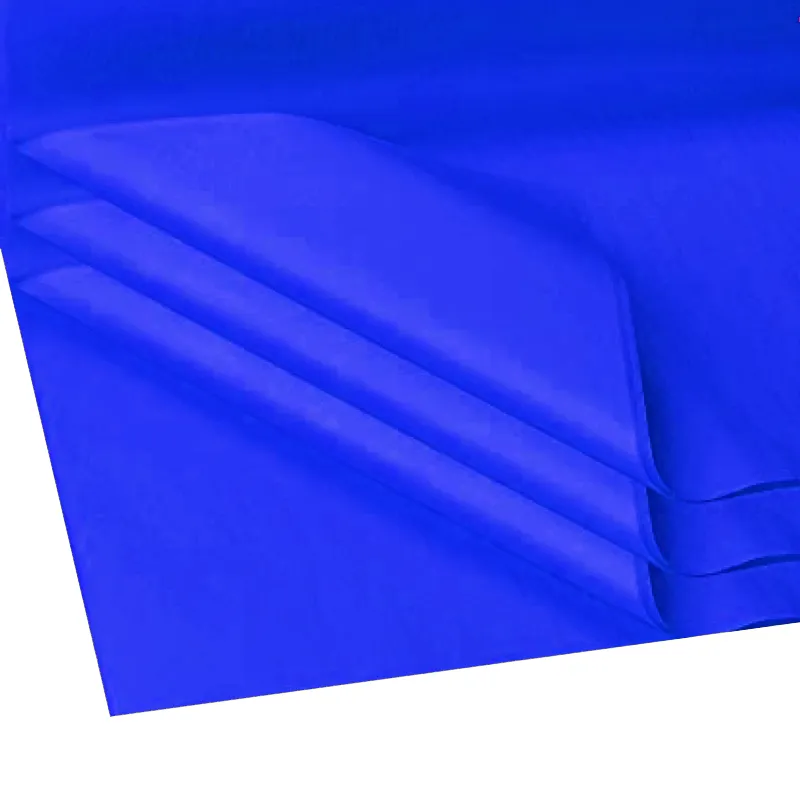 PAPEL SEDA 50X70CM WEROLA AZUL — Werola