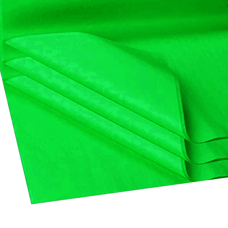 PAPEL SEDA 50X70CM WEROLA VERDE OSCURO — Werola