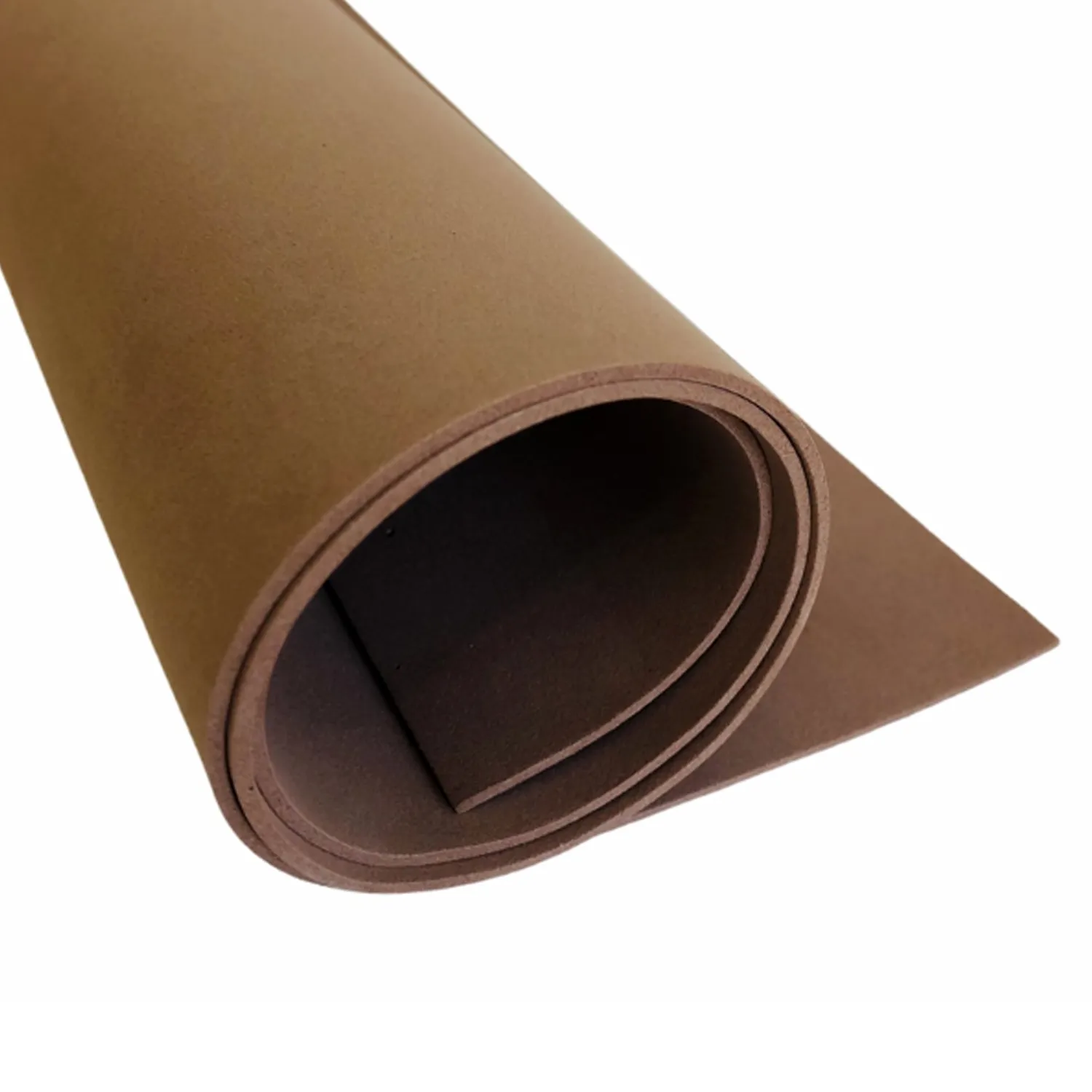 GOMA EVA HAND 20X30CM X 2MM CAFE — Hand